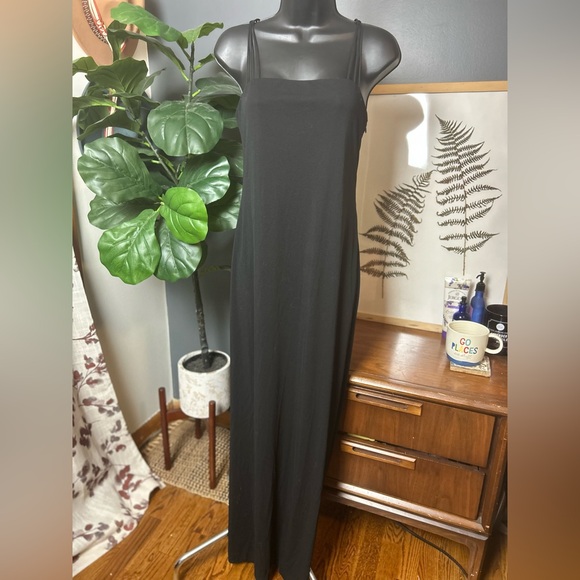 Laundry By Shelli Segal Dresses & Skirts - Vintage Laundry By Shelli Segal Black Strappy Maxi Dress